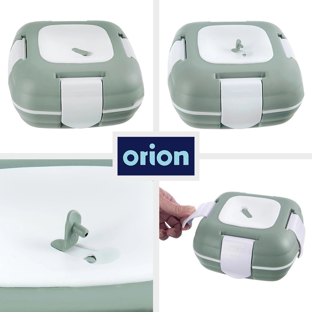 Termos Obiadowy TERMO Szczelny 800 ml ORION Zielony Mały Idealny na Porcję Zupy - obrazek 4