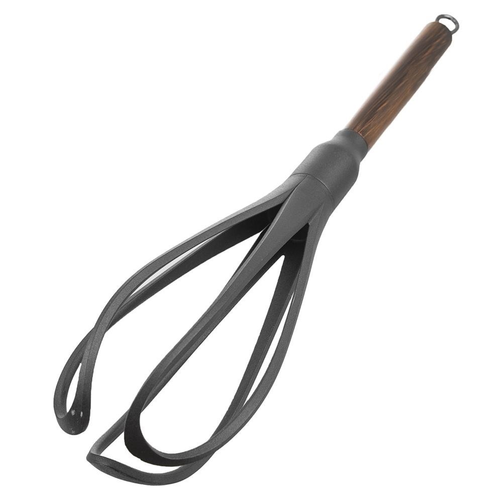 Trzepaczka Termoplastyczna WOODEN ORION 32,5 cm Bezpieczna do Teflonu - obrazek 2