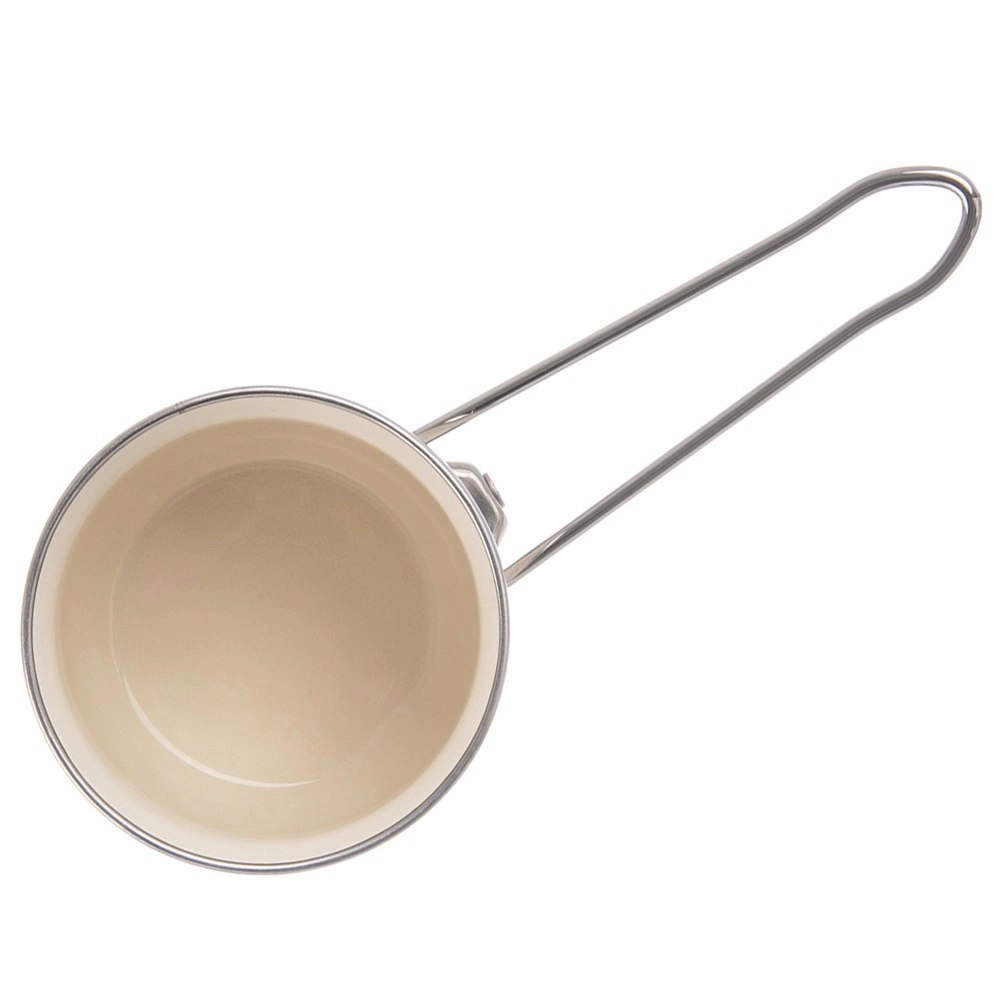 Tygielek do Kawy Emaliowany 600 ml ORION TONCA Kremowy Indukcja - obrazek 6