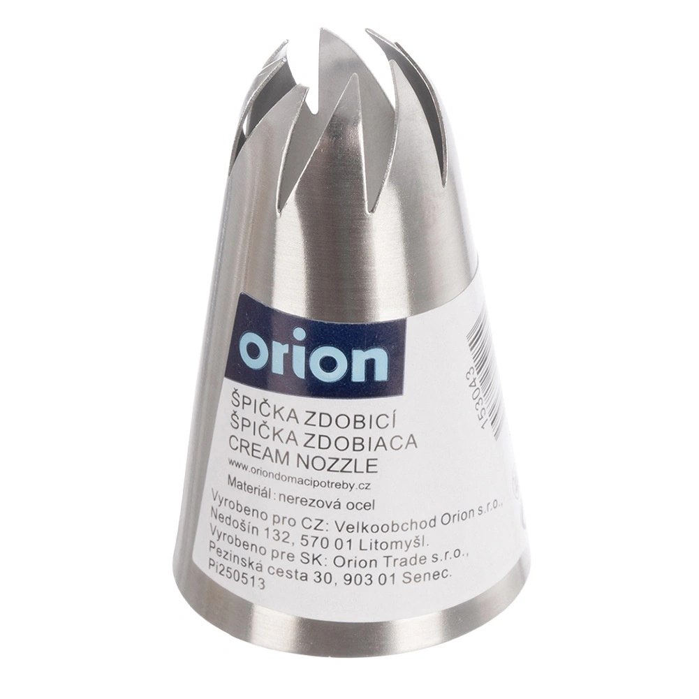 Tylka do Dekoracji Tortów Stalowa Kwiatek 1,5 cm ORION Końcówka - obrazek 5