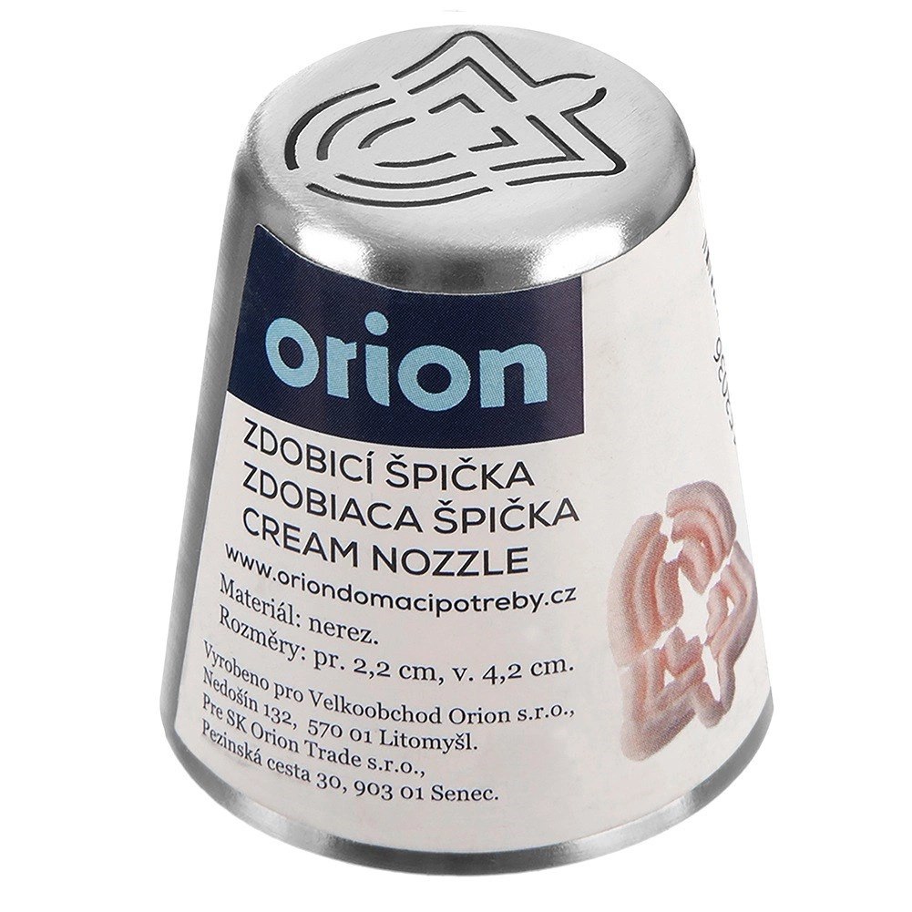 Tylka Cukiernicza Stalowa Dzwonek ORION Dekoracyjna do Tworzenia Wzorów - obrazek 5