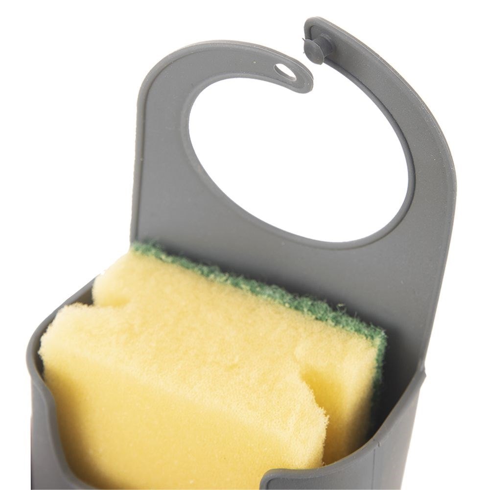 Uchwyt na Gąbkę Kuchenną na Kran Solidny ORION W Zestawie Gąbka 8,5 x 17 cm - obrazek 4