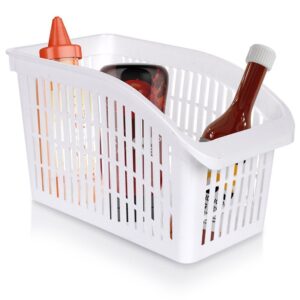Organizer do Lodówki 29 x 17 x 16 cm Białe Przewiewne EXCELLENT HOUSEWARE