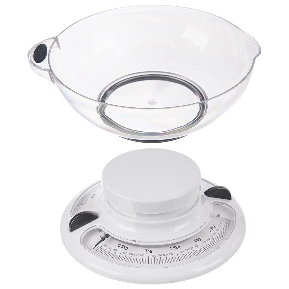 Waga Kuchenna Mechaniczna ze Zdejmowaną Misą do Owoców Warzyw ORION 3 kg - obrazek 4