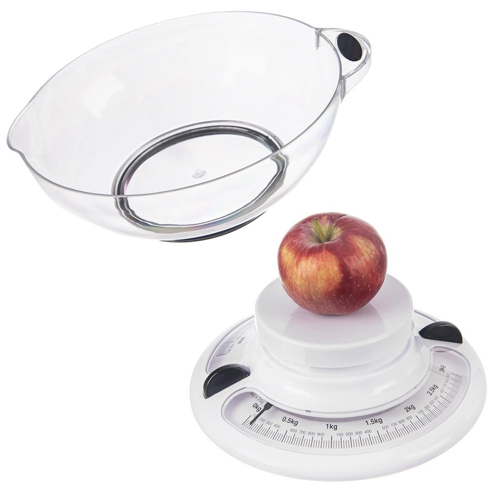 Waga Kuchenna Mechaniczna ze Zdejmowaną Misą do Owoców Warzyw ORION 3 kg - obrazek 5