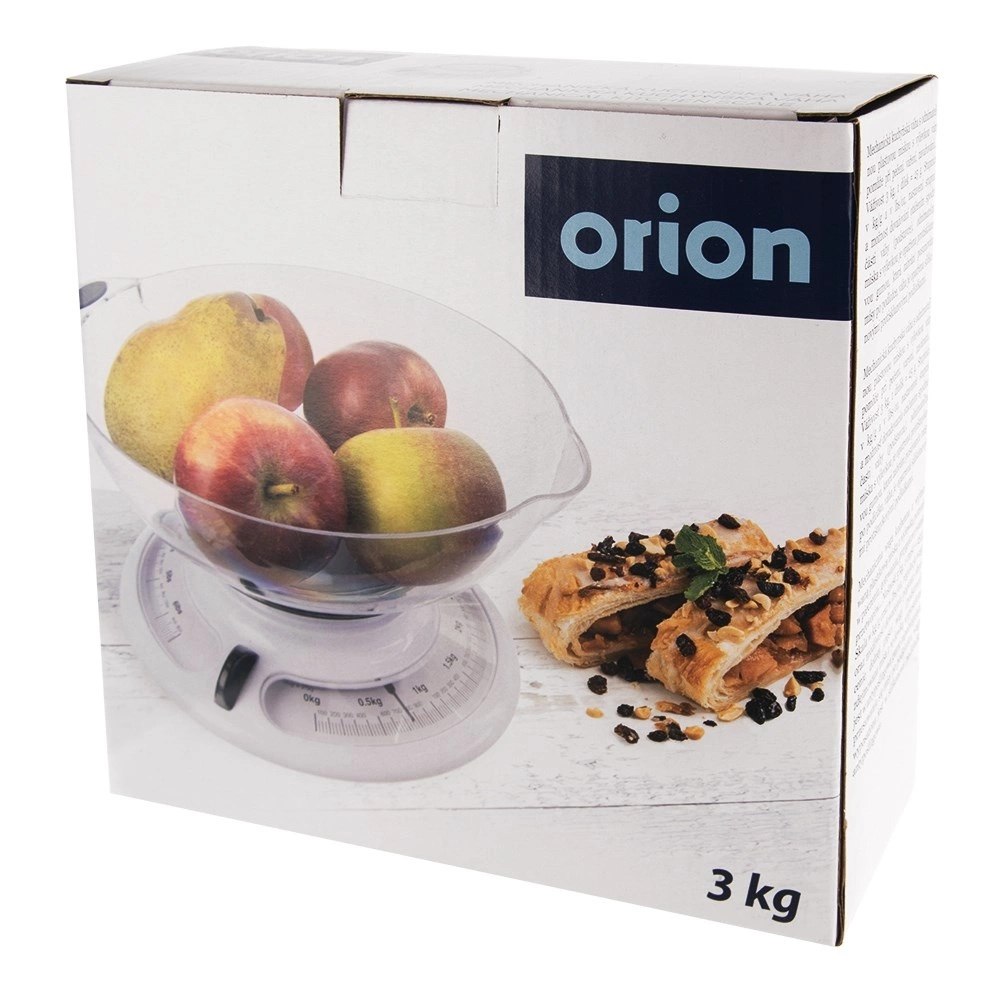 Waga Kuchenna Mechaniczna ze Zdejmowaną Misą do Owoców Warzyw ORION 3 kg - obrazek 7