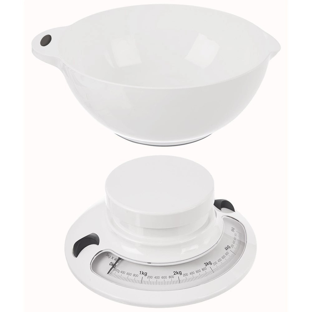Waga Kuchenna Mechaniczna ze Zdejmowaną Misą Podziałką Solidna ORION 5 kg - obrazek 4