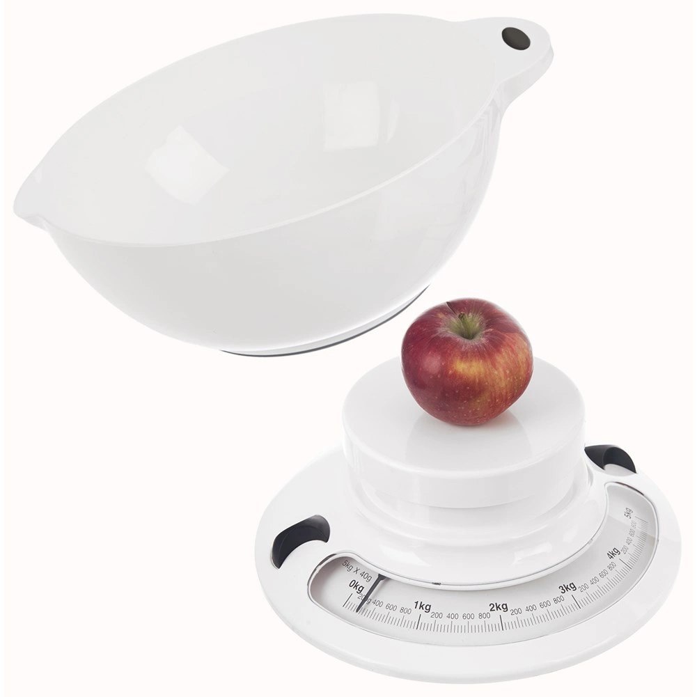 Waga Kuchenna Mechaniczna ze Zdejmowaną Misą Podziałką Solidna ORION 5 kg - obrazek 5