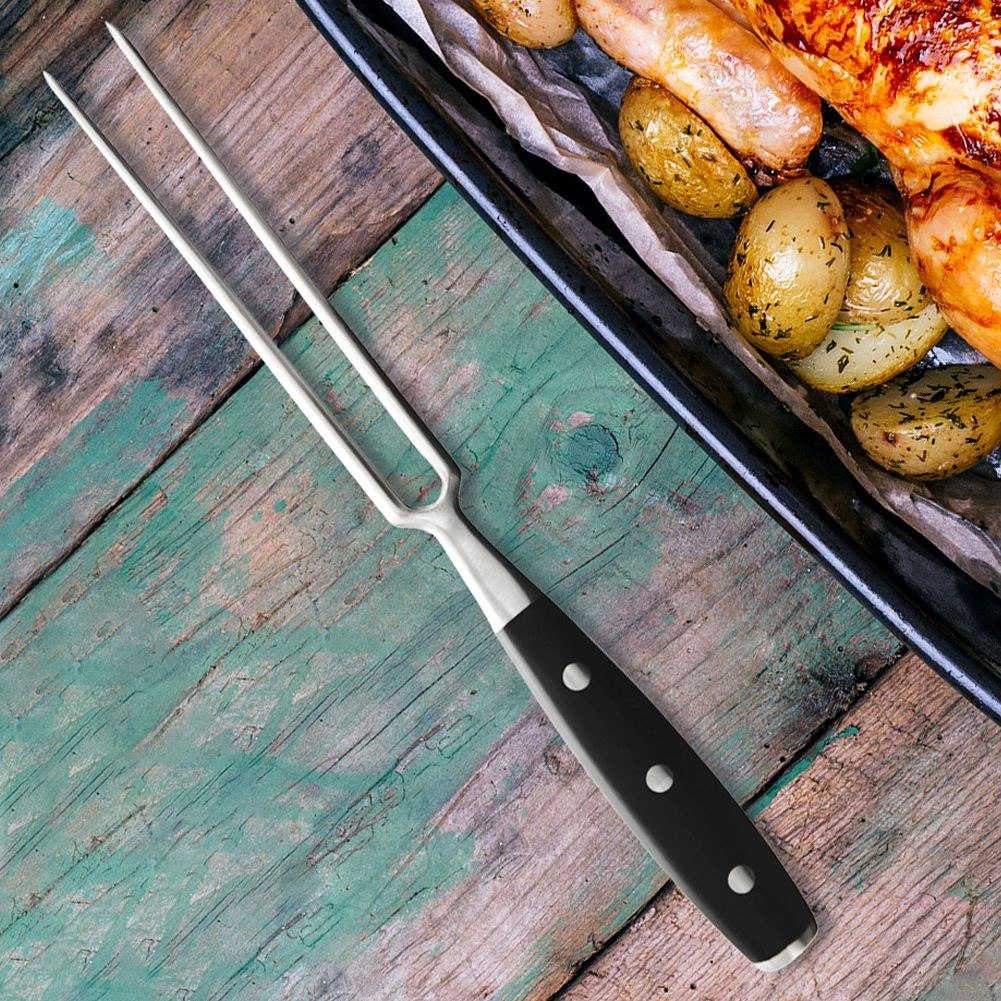 Widelec Kuchenny do Grilla do Mięsa Stalowy ORION 30 cm - obrazek 2