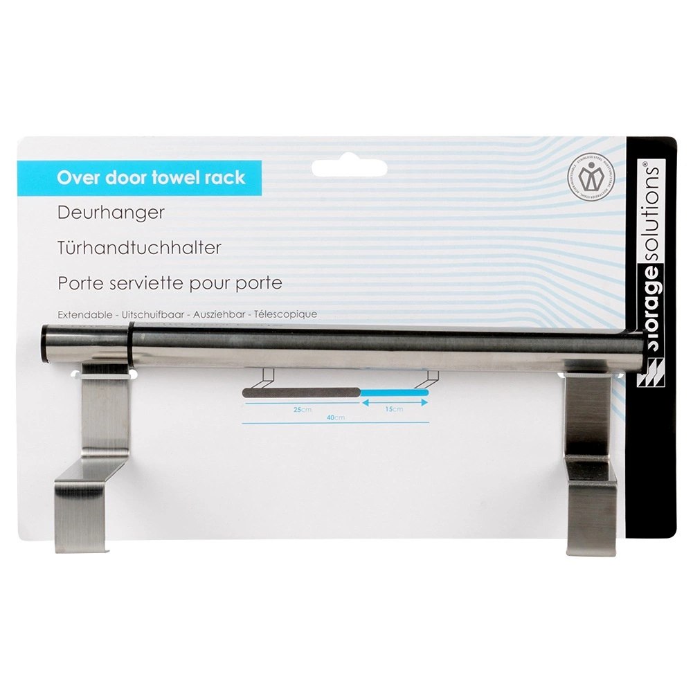 Wieszak na Drzwi Stalowy REGULOWANY 25-40 cm STORAGE SOLUTIONS - obrazek 8