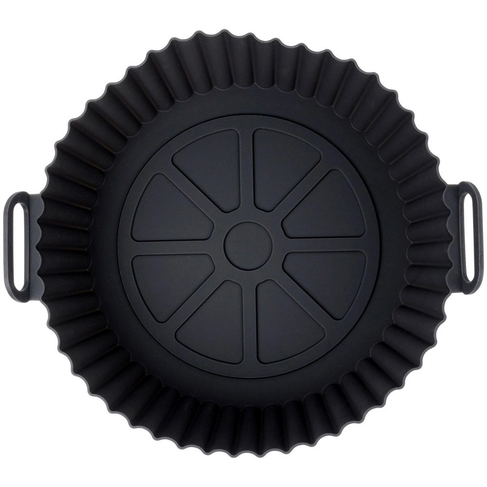 Wkład Silikonowy do Frytkownicy Air Fryer Okrągły 20,5 cm Akcesoria - obrazek 3