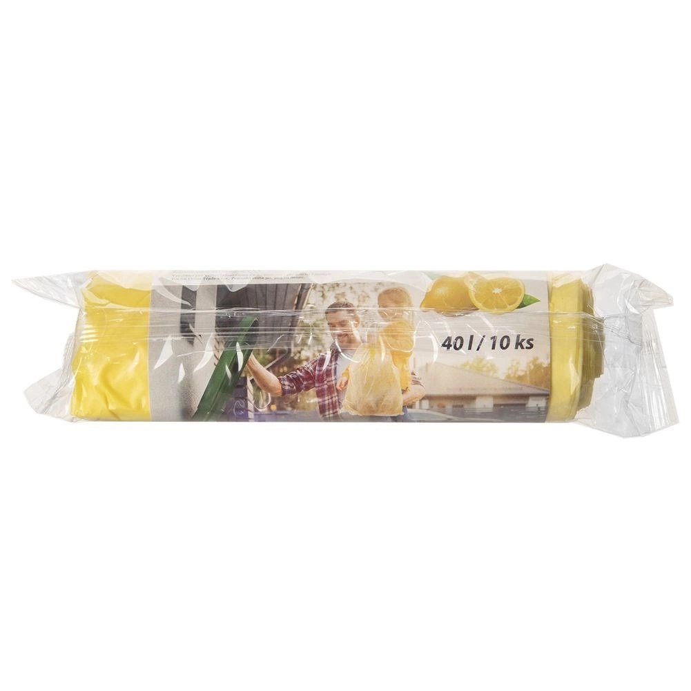 Worki na Śmieci 40 L 10 szt. ORION z Taśmą Ściągającą Cytrynowy Zapach - obrazek 6