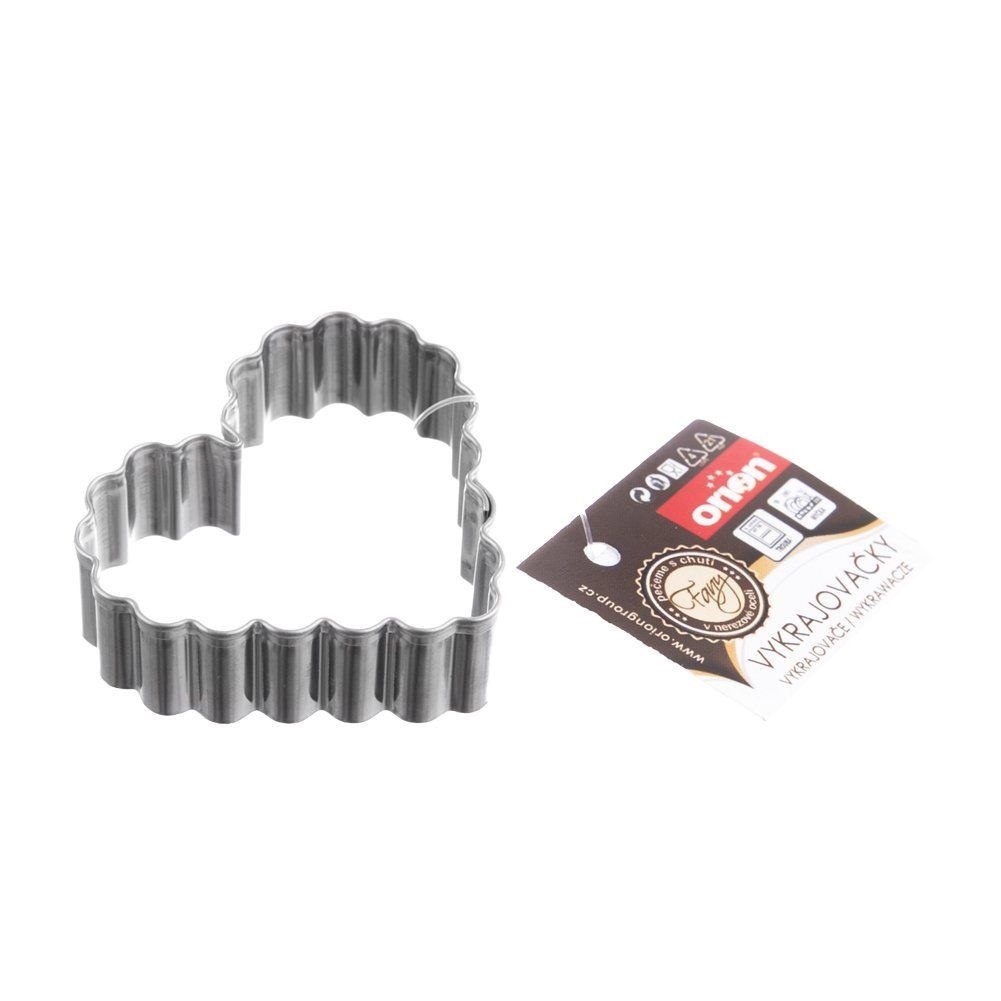 Wykrawacz do Ciastek Serce 5 x 4,5 cm Stal Nierdzewna do Zmywarki ORION - obrazek 2