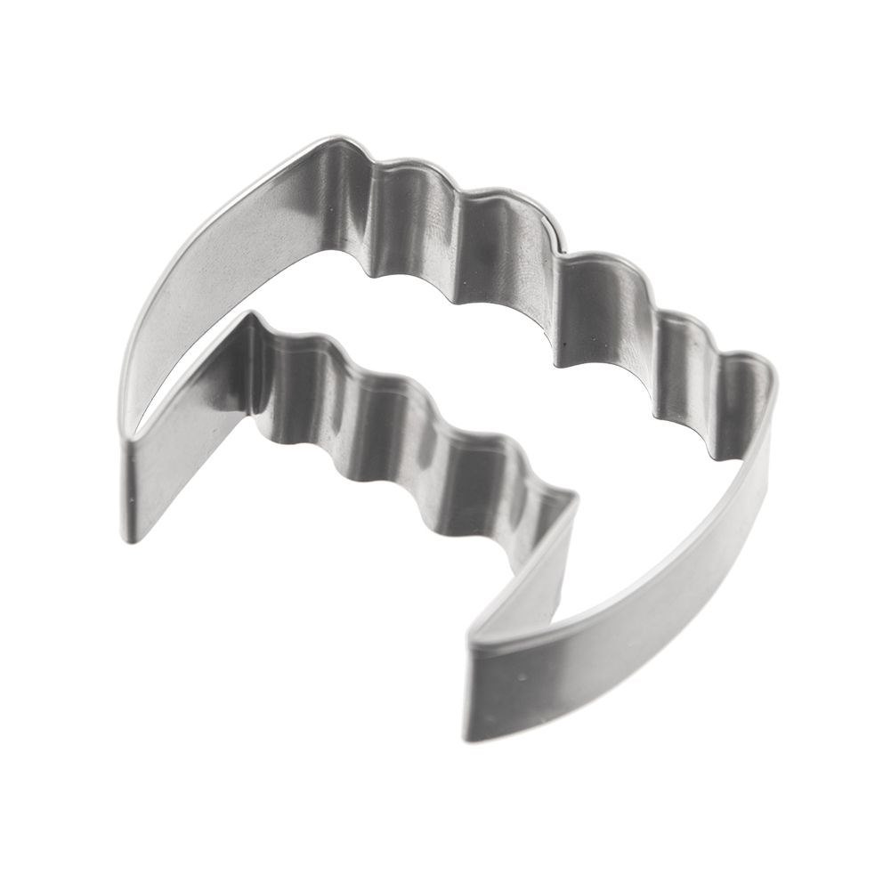 Wykrawacz do Ciastek Metalowy Zęby Wampira 5,5 cm Solidny Trwały ORION - obrazek 3