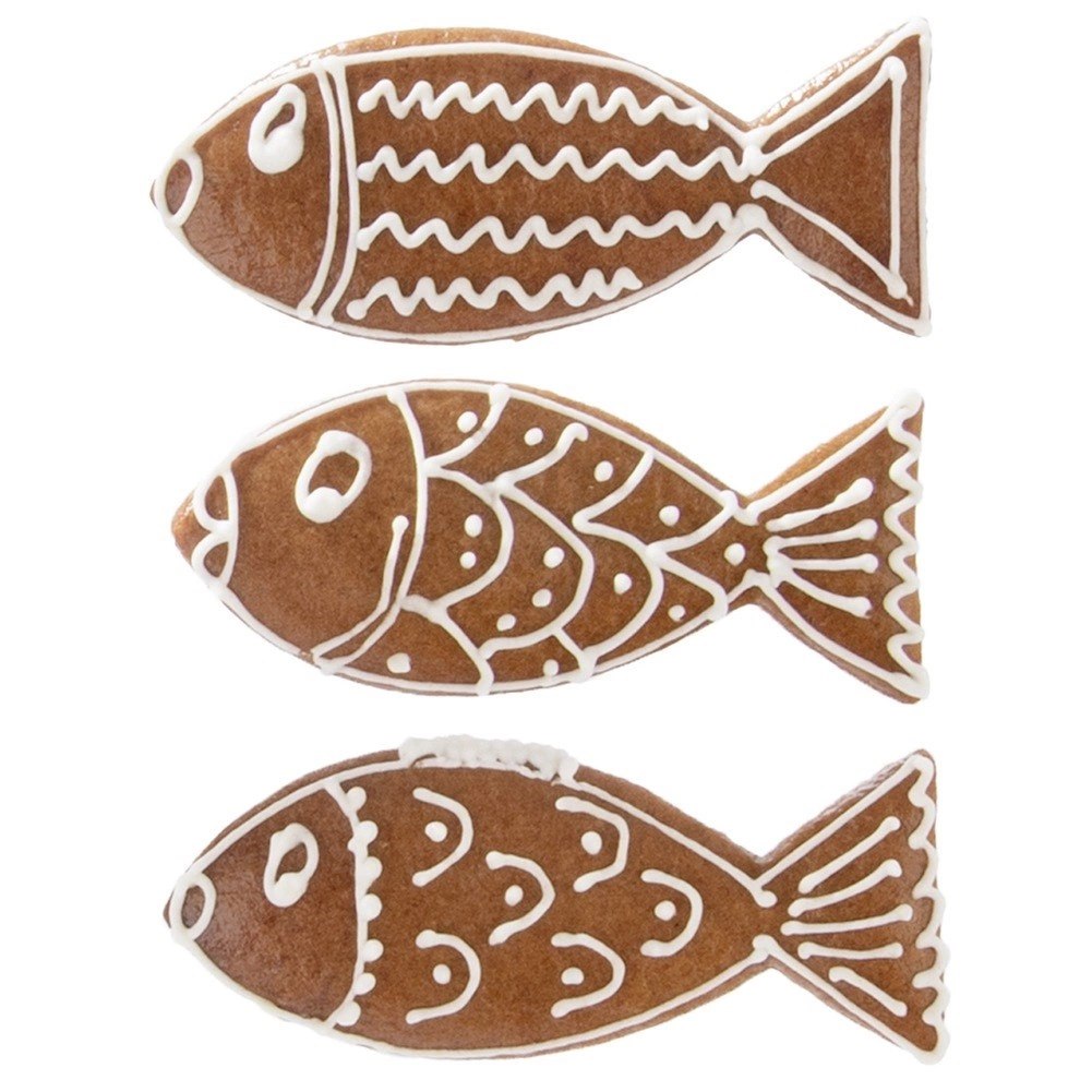 Wykrawacz do Ciastek Ryba 9 x 4 cm Stal Nierdzewna do Zmywarki ORION - obrazek 4