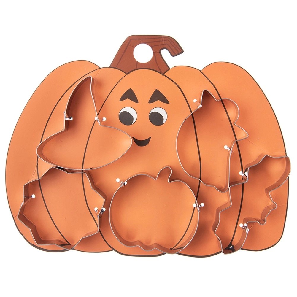 Wykrawacze do Ciastek Zestaw 6 szt. Stal ORION Halloween Dynia Zmywarka - obrazek 3