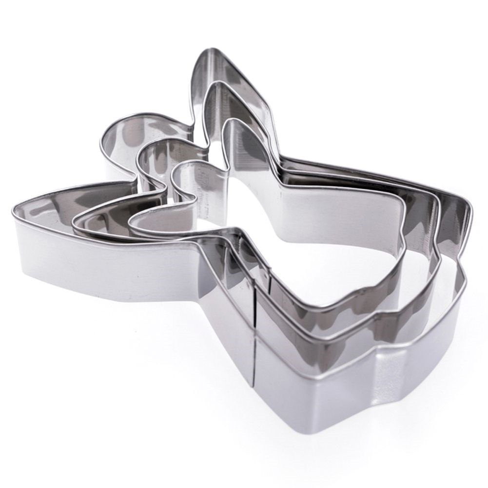Wykrawacze do Ciastek 3 szt. LA CUCINA Anioł Stal Nierdzewna 12 cm - obrazek 2