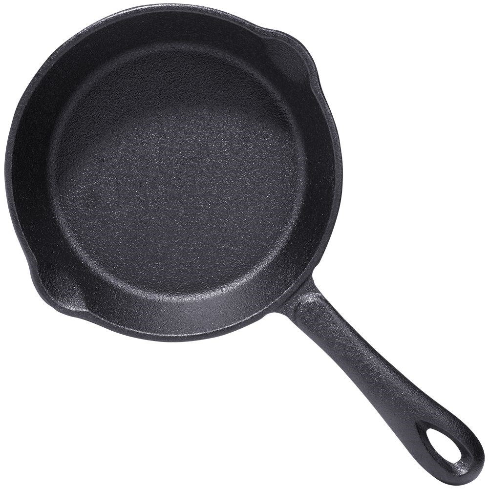 Żeliwna Okrągła Patelnia do Wylewania na Gaz ORION 16 cm - obrazek 3