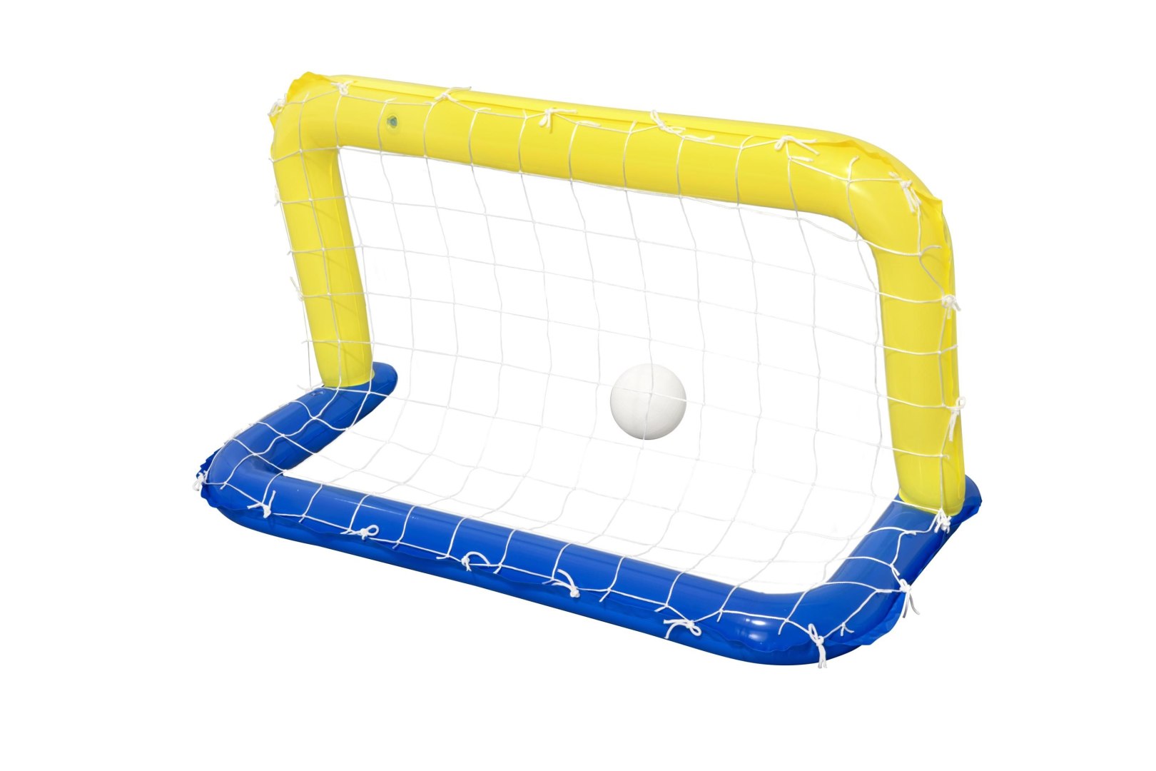 Zestaw Bramka do Piłki Wodnej Waterball z Piłką Siatką Dmuchana Pompowana - obrazek 2
