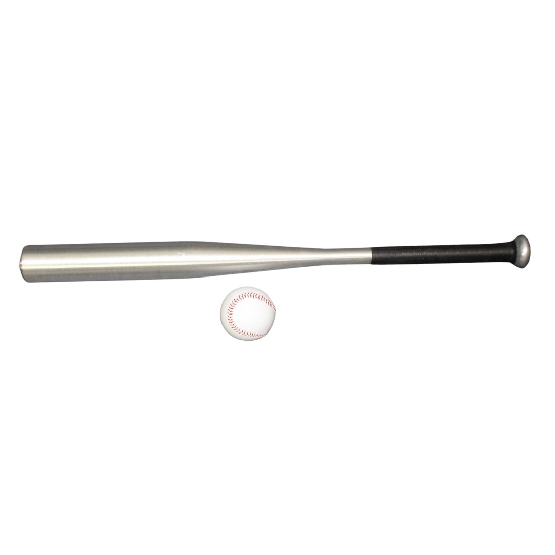Zestaw Kij Bejsbolowy Baseballowy Soft z Piłką Aluminium MASTER Junior 27" - obrazek 2
