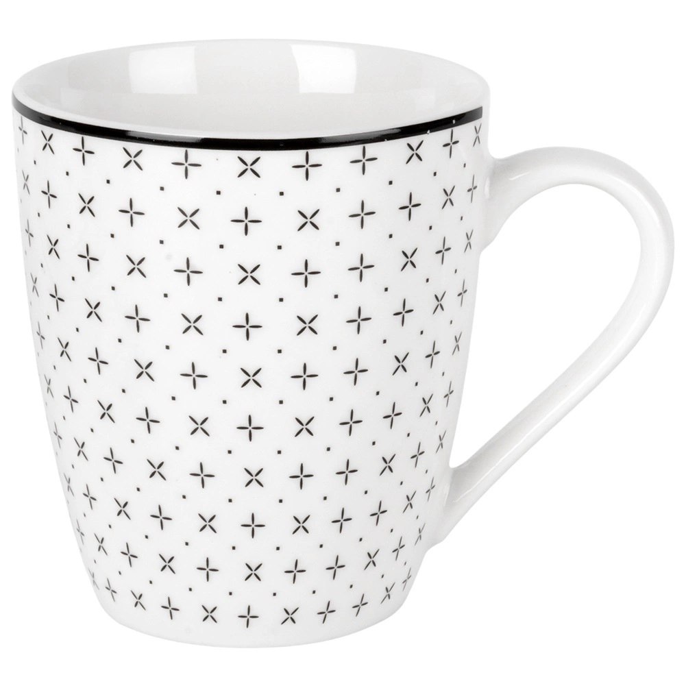 Zestaw Obiadowy Porcelana 16 elementów Talerze Kubki na 4 Osoby - obrazek 7