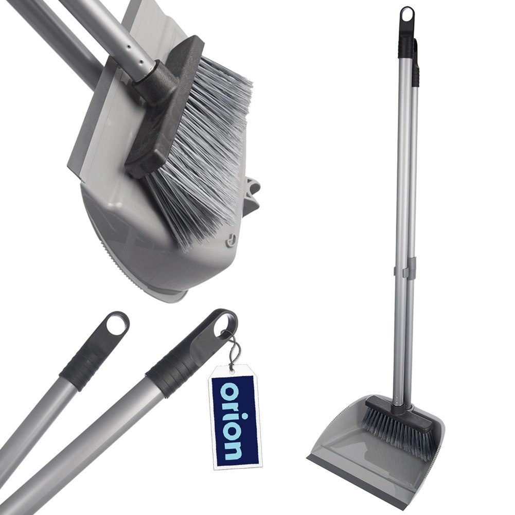 Zmiotka z Szufelką 87 cm 357 g ORION Długi Kij do Zamiatania - obrazek 6