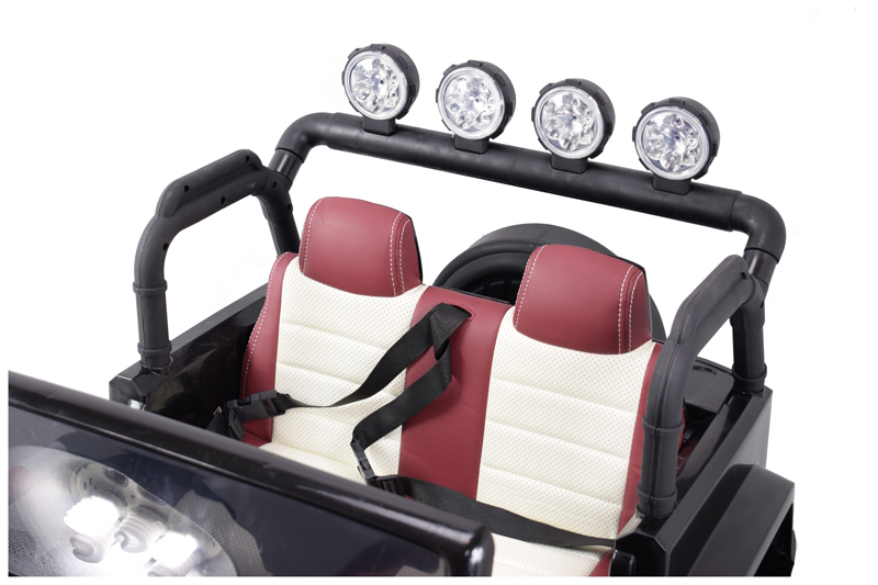 MEGA DWUOSOBOWY DZIP 4X4, WOLNY START, MIĘKKIE KOŁA, EXCLUSIVE/A999 - obrazek 6