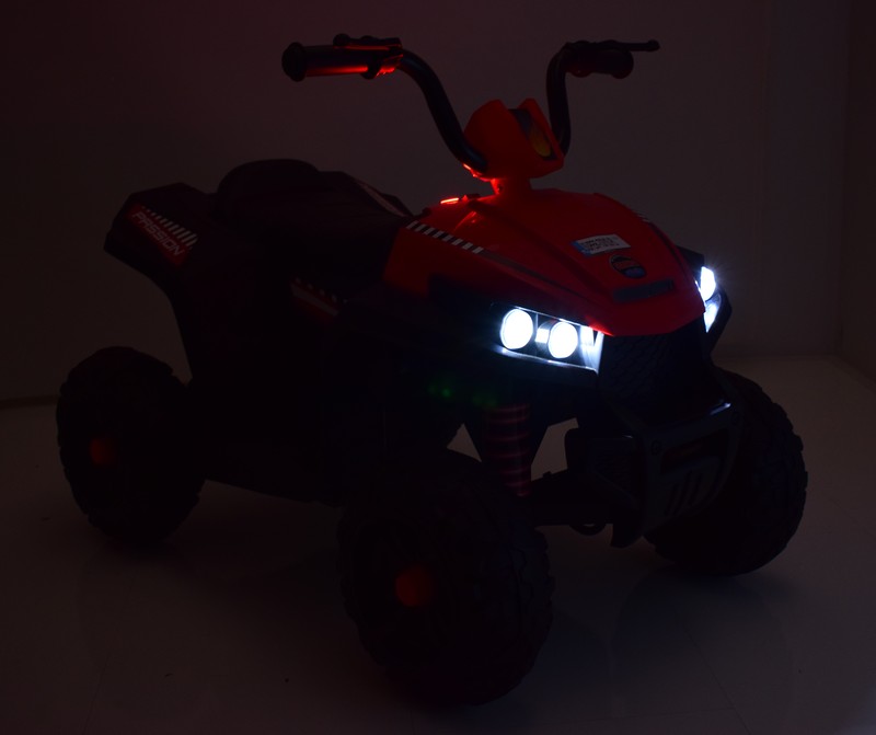 QUAD NA AKUMULATOR, DWA SILNIKI, DWA AKUMULATORY, MIĘKKIE KOŁA/S601 - obrazek 6