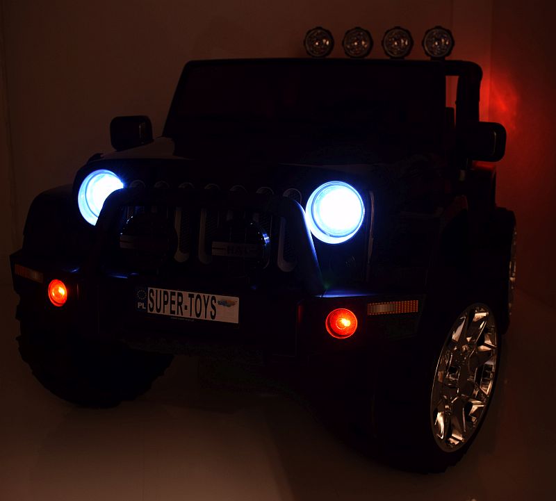 MEGA DWUOSOBOWY DZIP 4X4, WOLNY START, MIĘKKIE KOŁA, EXCLUSIVE/A999 - obrazek 8