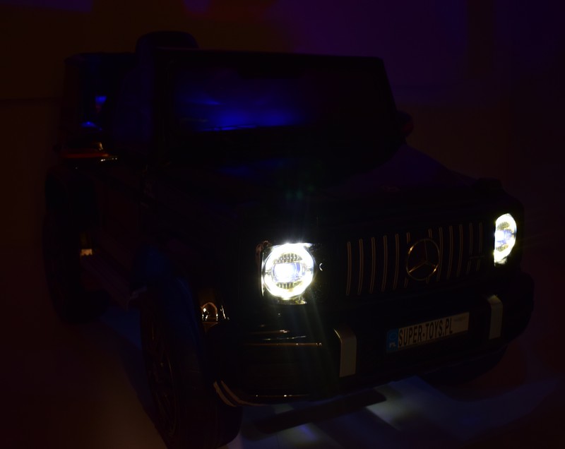 MERCEDES G63 AMG, MIĘKKIE KOŁA EVA, MIĘKKIE SIEDZENIE FULL OPCJA/BBH0002 - obrazek 4