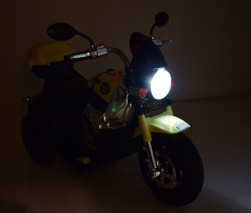 MOTOR CHOPPER SPORT Z KUFERKIEM, KOGUTEM I DŹWIĘKAMI/X818 - obrazek 5