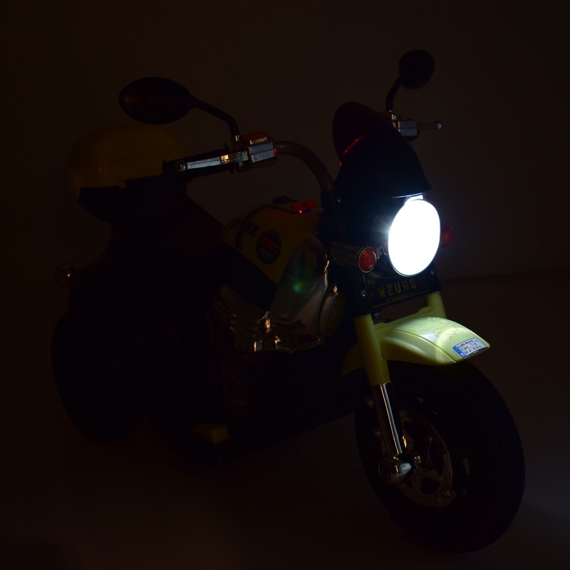 MOTOR CHOPPER SPORT Z KUFERKIEM, KOGUTEM I DŹWIĘKAMI/X818 - obrazek 7