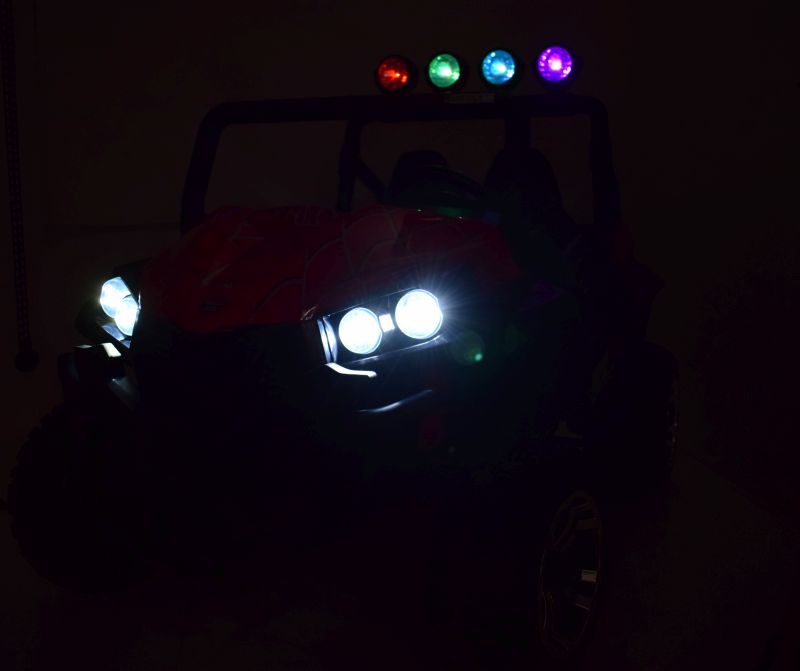 MEGA BUGGY 4X4, 2x12V SPEED NEW DLA 2 DZIECI, MĘKKIE KOŁA, MIĘKKIE SIEDZENIA/S2588 - obrazek 3