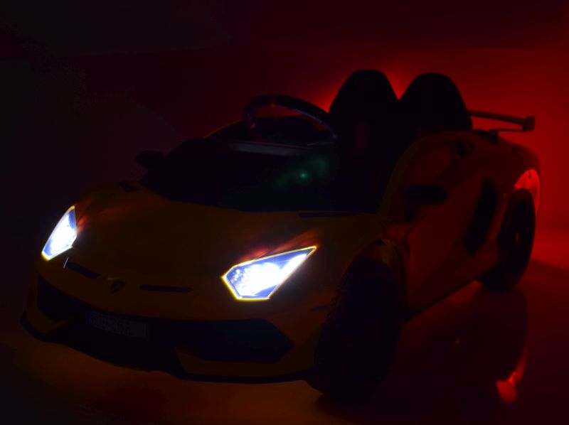 ORYGINALNE LAMBORGHINI SVJ PEŁNA OPCJA, MIĘKKIE KOŁA, MIĘKKIE SIEDZENIE/HL328 - obrazek 2
