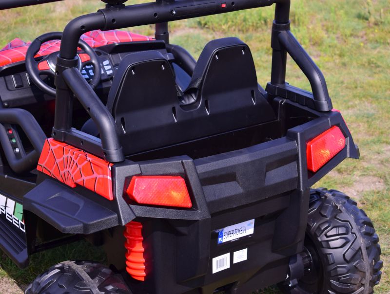 MEGA BUGGY 4X4, 2x12V SPEED NEW DLA 2 DZIECI, MĘKKIE KOŁA, MIĘKKIE SIEDZENIA/S2588 - obrazek 5