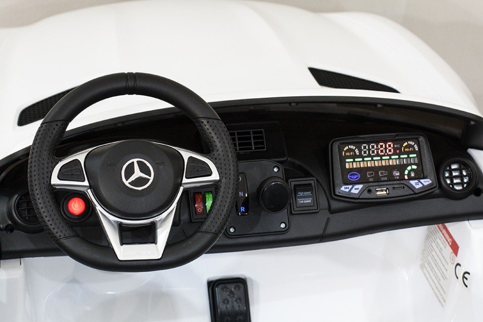 MERCEDES DWUOSOBOWY GT R 4x4, MIĘKKIE KOŁA EVA, MIĘKKIE SIEDZENIE FULL OPCJA, LAKIER/HL289 - obrazek 8