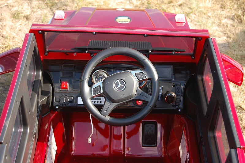 MERCEDES G63 AMG DWA SILNIKI, OTWIERA DRZWI MOCNY, MIĘKKIE KOŁA/HL168 - obrazek 15
