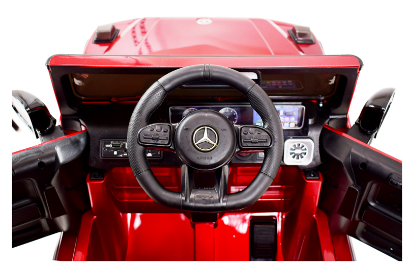 MERCEDES G63 AMG, MIĘKKIE KOŁA EVA, MIĘKKIE SIEDZENIE FULL OPCJA/BBH0002 - obrazek 6