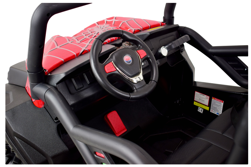 MEGA BUGGY 4X4, 2x12V SPEED NEW DLA 2 DZIECI, MĘKKIE KOŁA, MIĘKKIE SIEDZENIA/S2588 - obrazek 8