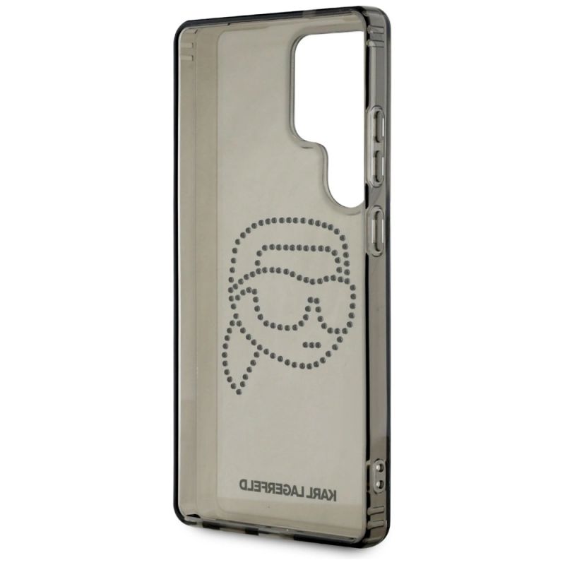 Etui Karl Lagerfeld Rhinestones Karl Head Logo Samsung Galaxy S25 Ultra czarny - obrazek 7