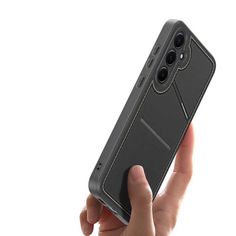Etui Dux Ducis Rafi II na Samsung Galaxy S25+ z podstawką i portfelem - czarne - obrazek 7