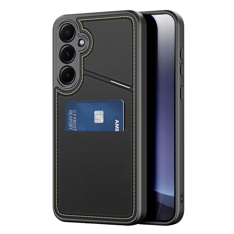 Etui Dux Ducis Rafi II na Samsung Galaxy S25+ z podstawką i portfelem - czarne - obrazek 13