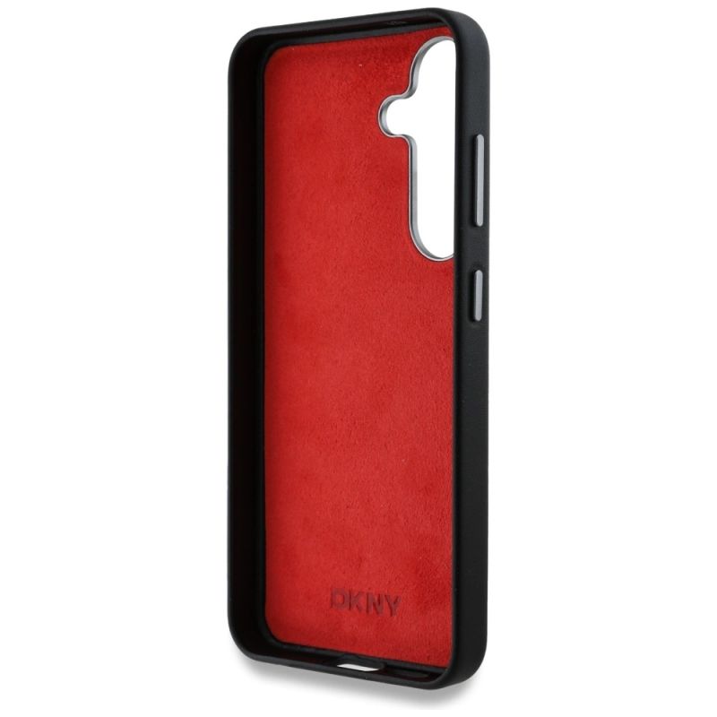 Etui DKNY Leather Heart of NY na Samsung Galaxy S25 - czarne - obrazek 7