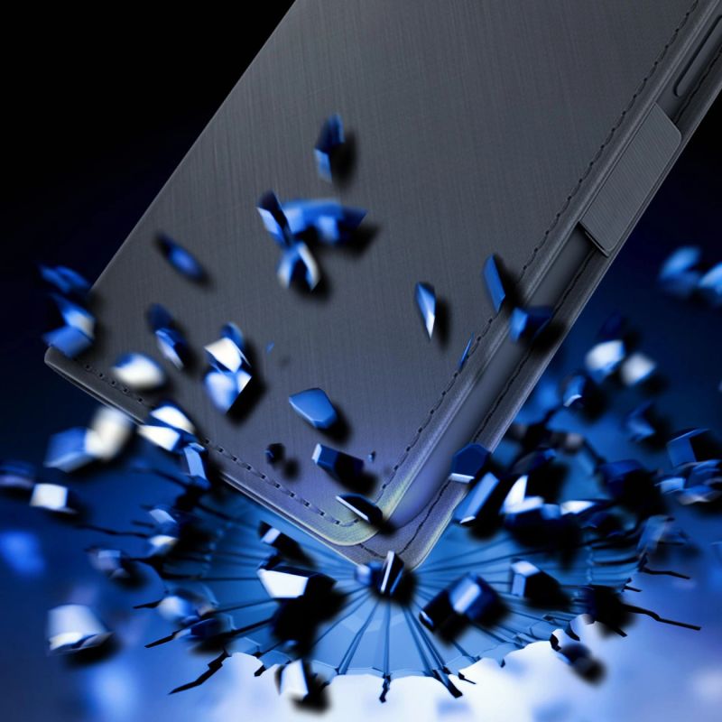 Etui 3mk Wallet Case na Samsung Galaxy S25 Edge - czarne - obrazek 13