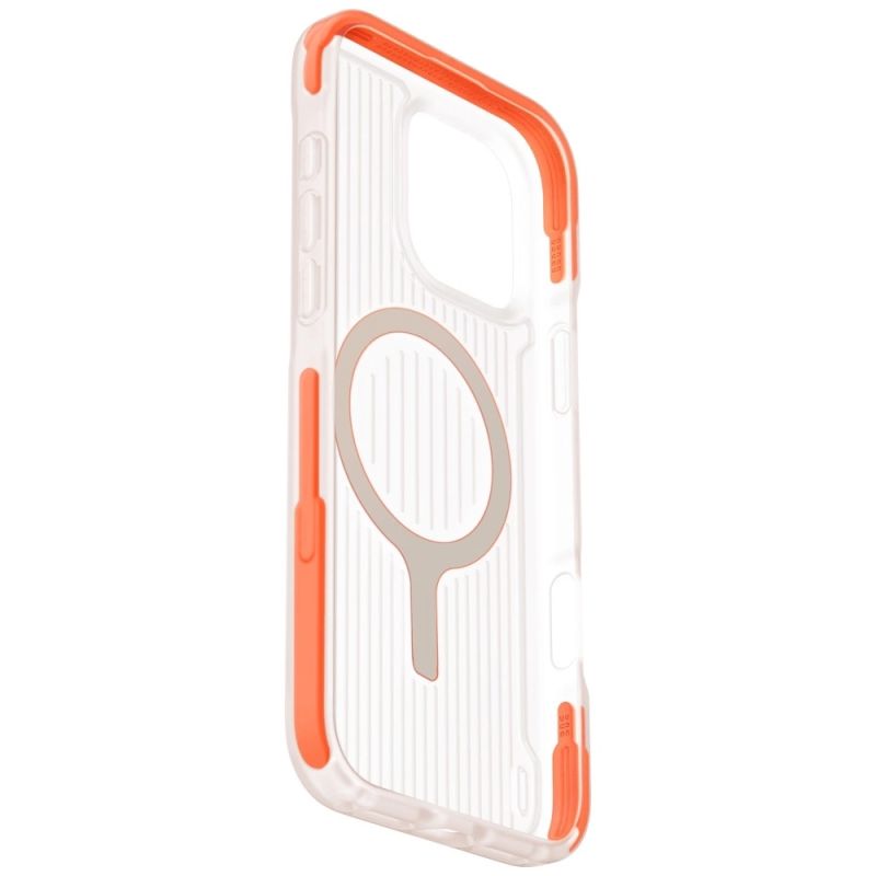 Etui UNIQ Combat Active Magclick Charging na iPhone 16 Pro - pomarańczowe - obrazek 2