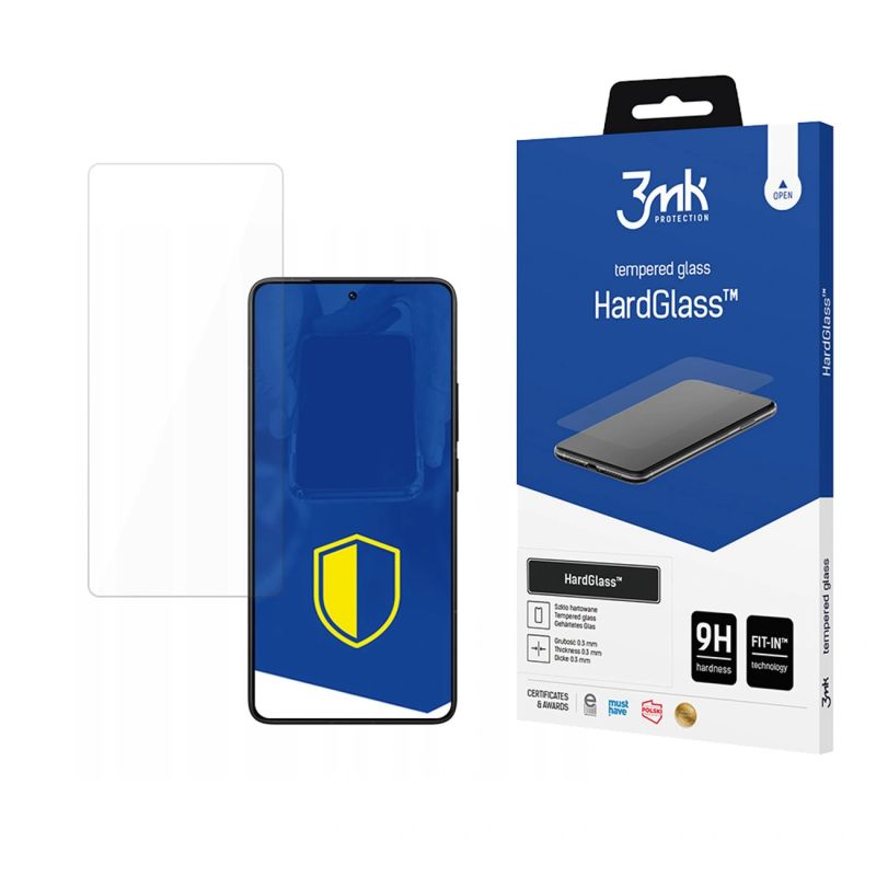 Szkło hartowane 3mk HardGlass na Xiaomi Poco F7 Pro / Xiaomi Poco F7 Ultra