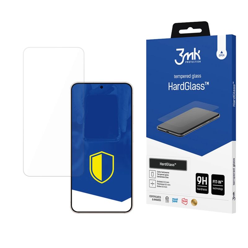 Szkło hartowane 3mk HardGlass na Samsung Galaxy S25 Edge