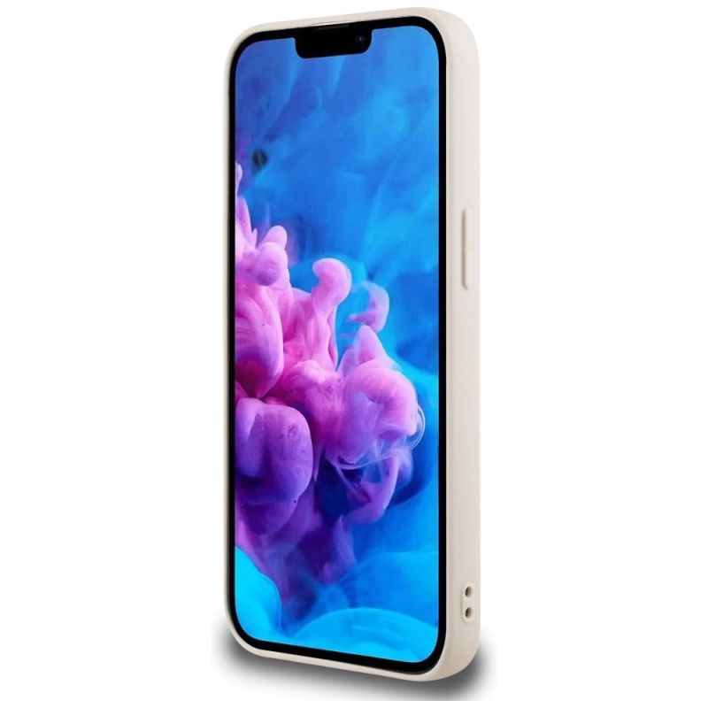 Etui Guess 4G Flowers Print MagSafe na iPhone 16e - różowe - obrazek 5