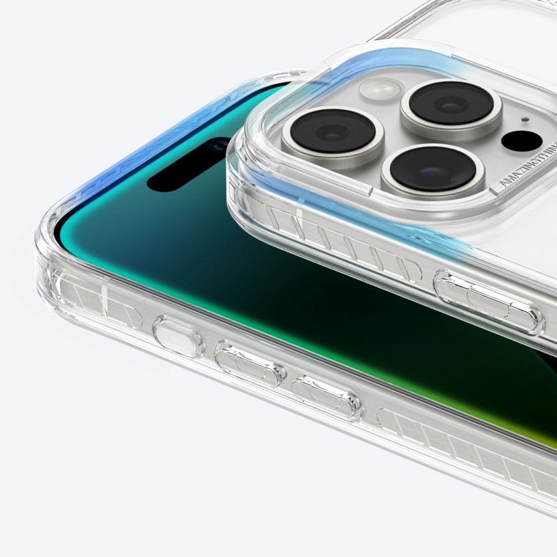Etui silikonowe AMAZINGTHING Titan Pro Mag Case z pierścieniem magnetycznym do iPhone 16 Pro - przezroczyste - obrazek 7