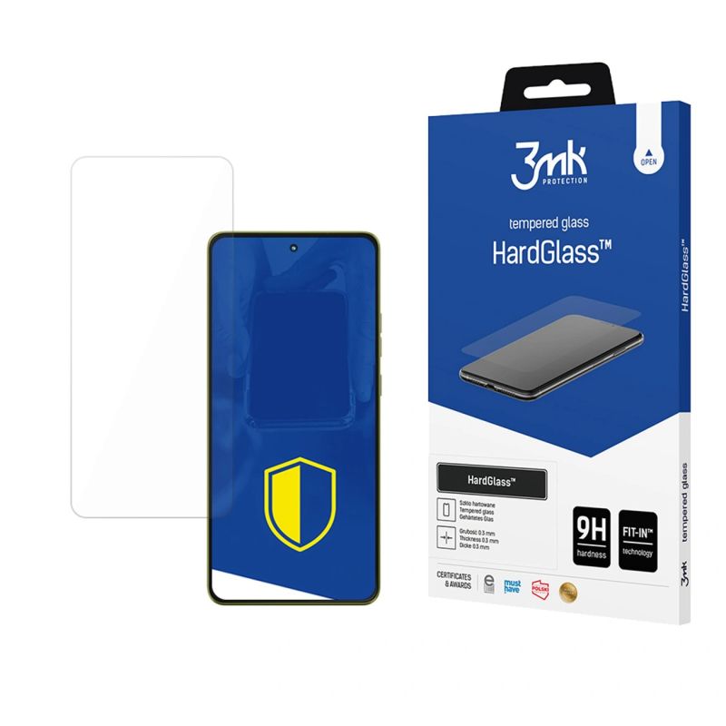 Szkło hartowane 3mk HardGlass na Motorola Moto G86